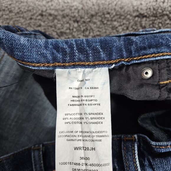 Wrangler Retro Jeans Mens 34X28 (Tag 36X30) Blue Relaxed Boot Cowboy Western - Picture 4 of 10